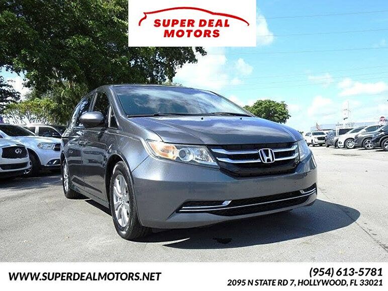 2017 Honda Odyssey EX-L FWD with RES for sale in Hollywood, FL