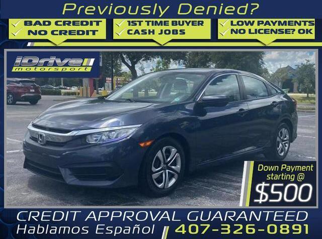 2017 Honda Civic LX for sale in Orlando, FL