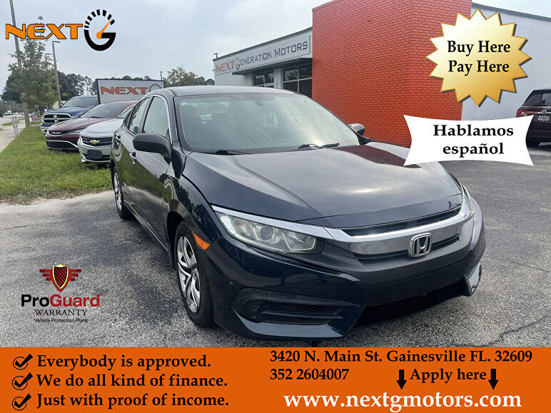 2016 Honda Civic LX for sale in Gainesville, FL