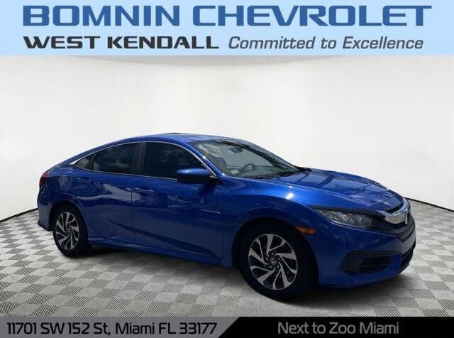 2017 Honda Civic EX for sale in Miami, FL